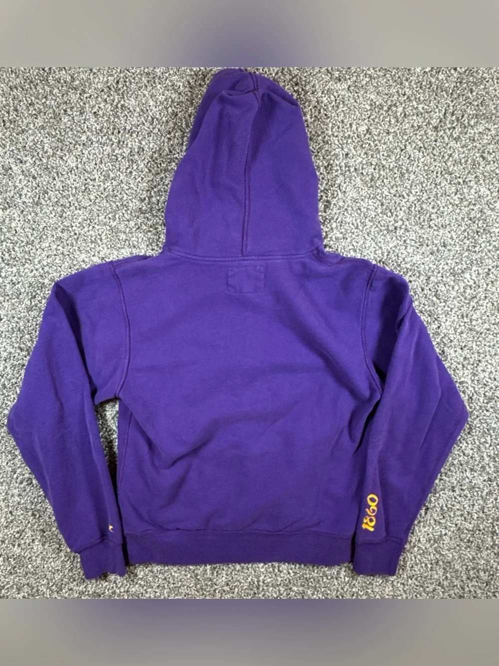Pressbox LSU Tigers Womens Medium Purple & Gold Hoodie Sweatshirt NCAA Retro - Picture 2 of 6